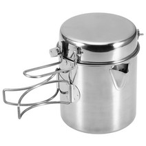 프랑스군반합 독일 캠핑 티타늄 프랑스군식기 캠핑쿡 밀리터리 도시락 취사가능 초경량, 냄비