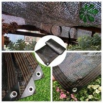 루버지붕 정자 블랙 발코니 지붕 차광 그물 꽃 차양 2/3M, 01 2X2M
