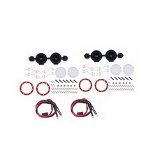 써치라이트 중장비 차량용 선박용 크레인 지게차 화물차 원형 스포트라이트 지붕 조명 범퍼 서치라이트, 01 빨간