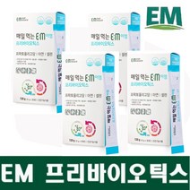 EM 매일 먹는 프리바이오틱스 30포 유산균 프락토올리고당 셀렌 아연 먹는 이엠, EM 프리바이오틱스 x 4개