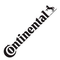 CONTINENTAL TIRE 콘티넨탈 타이어 데칼 튜닝 스티커, 1개, 블랙(소)