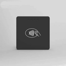 글로벌 인증 비자 마스터 카드 EMV 신용 카드 리더 비접촉식 NFC 지불, 02 Black