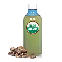 USDA 오가닉 캐스터 오일 유기농 피마자 유 화장품 원료, 500ml