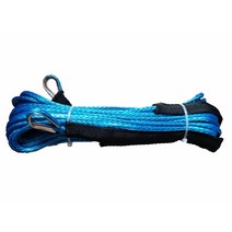 합성 윈치 케이블 라인 uhmwpe 로프 5mm x 30m 양쪽 끝, GRAY