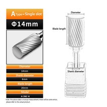 밀링커터날 공작 척 공구홀더 텅스텐 스틸 그라인더 카바이드 로터리 파일 원통형 볼 엔드 밀링 커터 금속 연삭 조각 단일 및 이중 홈, 05 Style 5