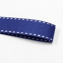 카네이션리본 선물포장리본 꽃포장리본 골지 스티치 리본 (폭 5mm 길이90m)(폭 10mm/15mm 길이 45m), 44(코발트블루), 15mm