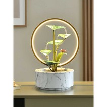 미니분수대 실내분수 물레방아 거실 사무실 홈장식, 라임 화이트