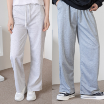 [스타일에스] [스타일 에스] LJ 남녀공용 데일리 커스텀 와이드 팬츠