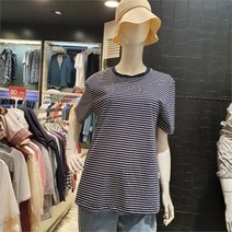 피에이티 NC05 린넨 스트라이프 티셔츠 QI45301