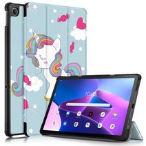 초슬림 스마트 덮개 Lenovo Tab M10 Plus(3세대) TB-125F TB-128F 10.6형 태블릿용, XCM