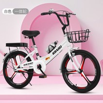 배달전동자전거 24인치 전기바이크 접이식 전기바이크 접이식전기자전거 전동스쿠터 전기로드자전거 전동 자전거 로드, 기타, 【22】화이트 일체형 라운드 선물가방 11-16세
