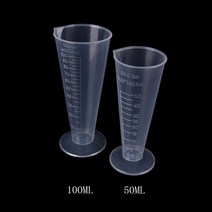 계량컵 50100ml 팁 입 플라스틱 측정 컵 주전자 주둥이 표면 주방 요리 주방 베이커리 도구 액체 측정 주전자 용품, 100ml