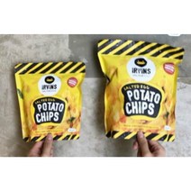 싱가포르 옐로우 감자 스낵 460g IRVINS 소금에 절인 계란 노른자 두꺼운, 2개 460g 소금 계란 맛