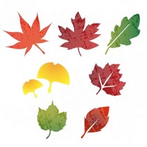 기타 바보사랑[피오피스토리]스텐실도안ST-481.가을낙엽이야기