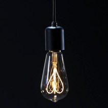 일신전기조명 넥스트아이 LED 에디슨 램프 하트 ST64 4W KS, 단품, 단품