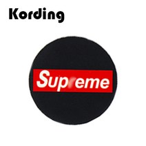 코딩 KD-34 원형 스마트폰 마그네틱 자석 디자인 철판 플레이트, 1개, 54. 슈프림 3cm