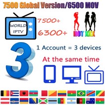 구글크롬캐스터 OTT 셋톱박스 안정적인 IPTV TV 박스 4K 호환 iOS PC 안드로이드 MAG XXX M3U 유럽, 1.1months