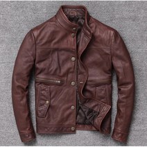 MK1223 남성가죽자켓 천연소가죽 빈티지 라이더자켓