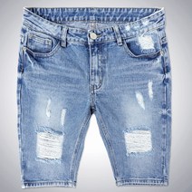 비브레이커스 디스트로이드 데님 난스판 5부 청 반바지 SS82 타입4
