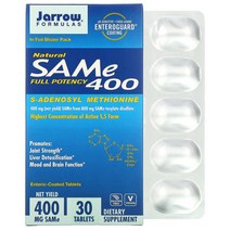 (빠른해외배송) 천연 SAM-e(S-아데노실-L-메티오닌) 400mg 장용성 30정 빠른직구, JRW20020, 2병