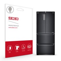 스코코 LG 디오스 김치톡톡 K418MC15E 디스플레이 액정보호필름, 단품