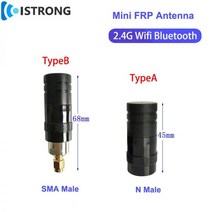 2.4G 블루투스 와이파이 옴니 안테나 장거리 증폭기 야외 미니 FRP 방수 5dbi 고 이득 신호 부스터 SMA 남성, SMA Male
