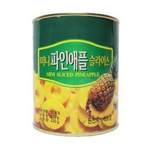 미니슬라이스파인애플830g, 830g, 1개