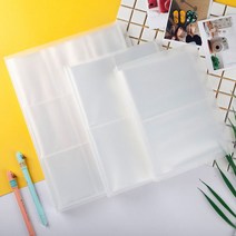 포카 바인더 포토카드 스티커 보관 엽서 카드 사진 앨범, 2포켓