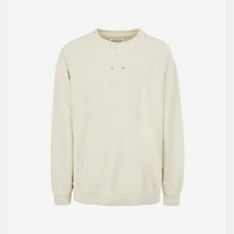 [메종마틴마르지엘라] [명품]당출 남성 마르지엘라 22SS 버건디 패치아이보리 맨투맨 S5