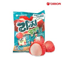 오리온 리찌알맹이 젤리 216g (36g x 6봉입) / 리치 마이구미