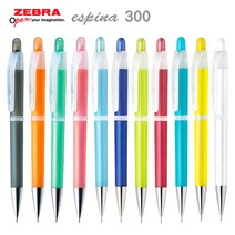 제브라 에스피나 300 샤프 0.5mm 15컬러 파스텔 비비드, Leader™ CR-코랄레드_Lea™