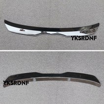 자동차 부품 for audi a4 b8 fl avant 2008-2016 rs4 루프 스포일러 abs 플라스틱 스포일러 리어 윙 car tail wing 장식 a4 b8, 칙칙한 검정