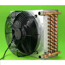 판형 열교환기 공냉식 수냉식 농막 냉동 냉장 동관, C타입 1.5P 콘덴서  팬 220v