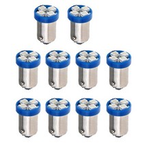 트럭라이트 트럭램프 10Pcs/Set Truck Reading Lights 24V BA9S T4W T11 SMD LED Bulbs White Blue Green A, 01 파란