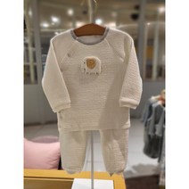 [밍크뮤]SC (IV)쭈글이퀼팅내의 (32C7005401) 2022FW 신생아 백일 실내복