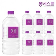 몽베스트 생수 1L x 6개, 상세페이지 참조