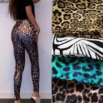 여성 호피 힙업 레깅스 힙업 리프팅 하이웨이스트 운동복 피트니스 요가 필라테스 팬츠