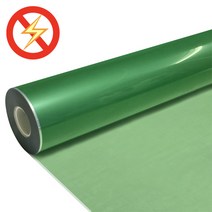 PET투명컬러필름 대전방지 빨강/파랑/초록 PET검정암막필름 롤/시트, 0.075T/1050mmx5M, 투명초록