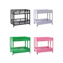 백화점 접이식 매대 판매대 마트 행사 가판대, 상세 페이지 참고, 이중 가드레일 대형 녹색