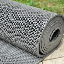 수영장 물빠짐 배수구 미끄럼방지 고무롤매트 구멍뚫린 코일현관매트, 1개