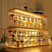 피규어장식장 프라모델 수납장 보관함 쇼케이스 케이스 LED, 6층 조명포함 ( 60x 31x 40CM)