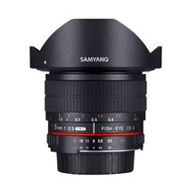 SAMYANG 단초점 어안 렌즈 8mm F3.5 니콘 AE용 APS-C용 후드 탈착식