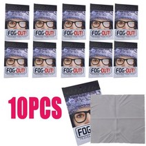 10PCS 유니버설 안티 안개 헝겊 닦아 남자 여자 재사용 가능한 천으로 수영 자전거 고글 Uni 안경 렌즈, 10PCS 소녀_10개