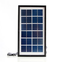 쏠라 태양광 충전기 3.5W/휴대용 태양전지 보조배터리