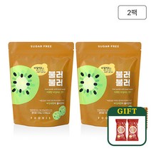 바질씨드 캔디 불러불러 키위맛 120g x2팩, 단품