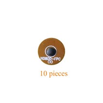 지름 8mm 안티 메탈 미니 NFC 13.56MHZ F08 칩 1K 바이트 태그 FPC 스티커 RFID 액세스 제어 시스템, 카키