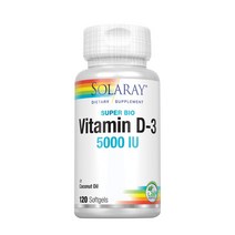 Solaray Super Bio Vitamin D-3 솔라레이 슈퍼 바이오 비타민 D-3 5000IU 120정