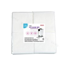 셀프미인 일회용 해면 리필 100매 위생해면 일회용시트 피부 미용 재료 네일 왁싱 관리실 클렌징