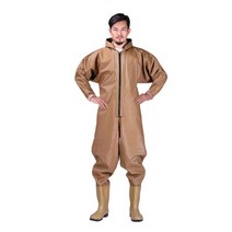 해루질옷 갯벌체험옷 일체형 장화 장갑 전신방수옷, 38 블루 풀바디 85  (장갑 스타일)