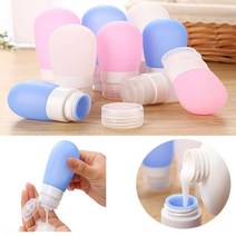 휴대용 실리콘 튜브용기 위생적 화장품 소분공병, 핑크60ml(1P)